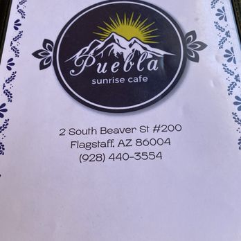 Puebla Sunrise Cafe - Massive menu! - Cafes Near Me - Flagstaff, Arizona Puebla Sunrise Cafe - Massive menu! - Cafes Near Me - Flagstaff, Arizona