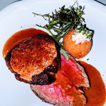 Monarch - Comte Crusted Filet - Italian Near Me - Dallas, Texas