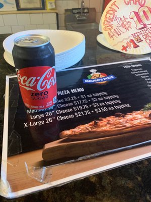 Menu photo 3 Mauro's Pizza Hollywood, FL