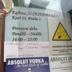 Kafírna u Českého Pána - Pozor na to kouření...