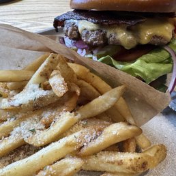Farm To Table Burger with Truffle Fries
