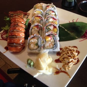 Moshi Moshi - Maine lobster roll without asparagus. BOMB! - Sushi Bars Near Me - Miami Beach, Florida