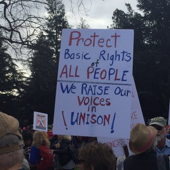 Mitchell Park - SLO women's March, 1/21/17 - Empowering, inclusive and refreshing - Parks Near Me - San Luis Obispo, California
