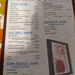 Norma Jean's - Menu