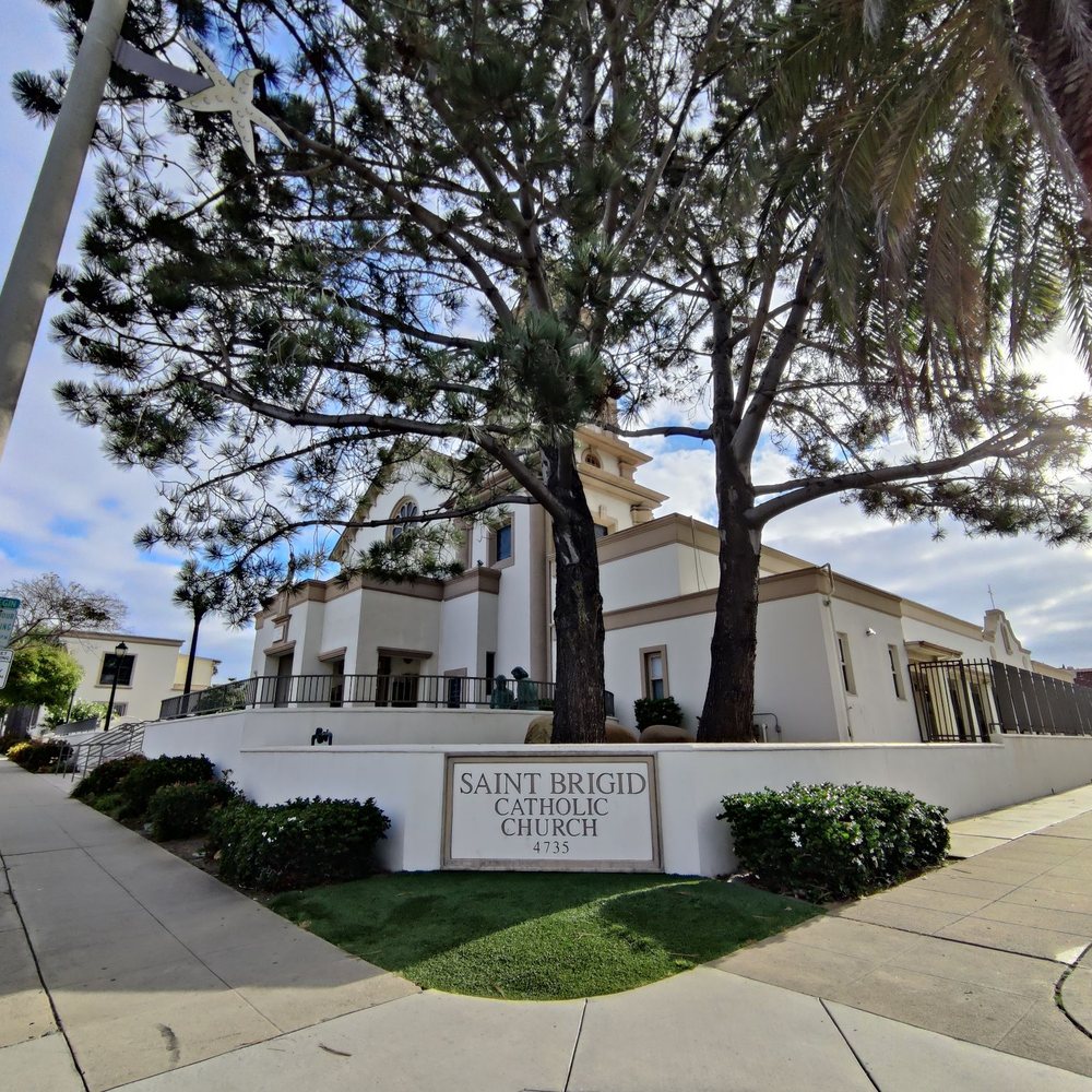 Saint Brigid Parish - Located on the corner of Cass Street and Diamond Street - Churches Near Me - San Diego, California Saint Brigid Parish - Located on the corner of Cass Street and Diamond Street - Churches Near Me - San Diego, California