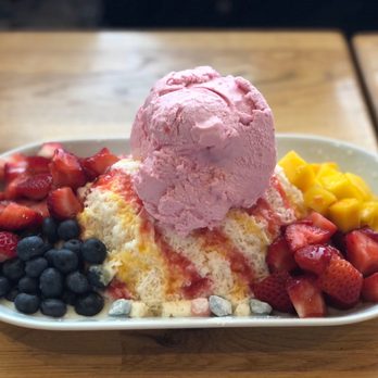 Cafe Noir - fruit bingsoo - Cafes Near Me - Federal Way, Washington