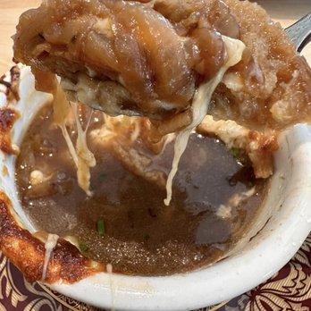 Café Le Jardin - French onion soup - French Near Me - Audubon, New Jersey