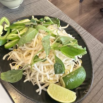 Grandpa Tao Kitchen - Fresh veggies for pho - Asian Fusion Near Me - El Cajon, California