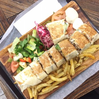 Zaad - $12 Saj platter - the fries are sooo good - Middle Eastern Near Me - Toronto, Ontario