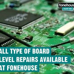 Fonehouse Belfast - Delicate and detailed board repaired carried out at Fonehouse Belfast.