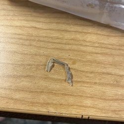 Taiwan Garden Fine Chinese Food - Shrimp vein found in 101. Pork Egg Roll
