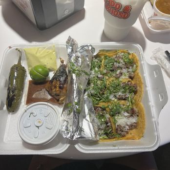 Tacos Vitali - 6 street tacos - Tacos Near Me - San Antonio, Texas