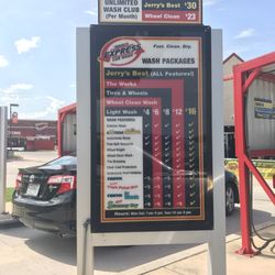 Jett Express Car Wash - Pricing went up a bit. But the same service.