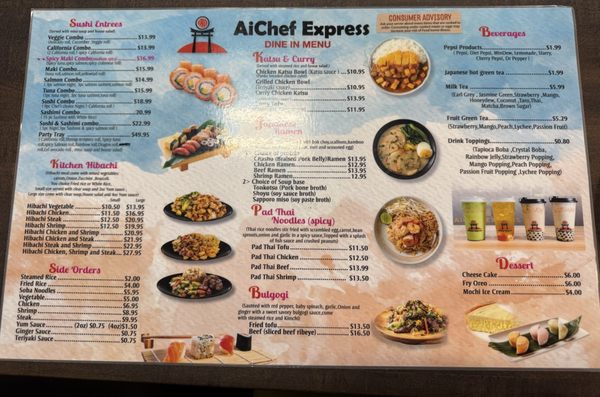 Menu photo 2 Aichef Express Portage, MI