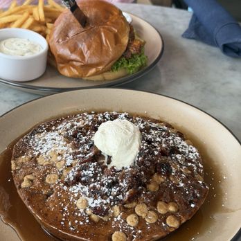 Besaw's - The King (Peanut Butter Pancake) - Breakfast & Brunch Near Me - Portland, Oregon Besaw's - The King (Peanut Butter Pancake) - Breakfast & Brunch Near Me - Portland, Oregon