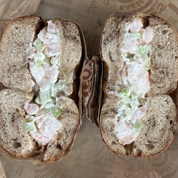 Leo's Bagels - Shrimp Salad Sandwich - Coffee & Tea Near Me - New York, New York Leo's Bagels - Shrimp Salad Sandwich - Coffee & Tea Near Me - New York, New York