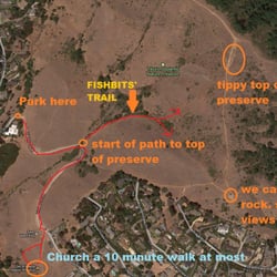 Fishbits' Trail - Trail Map