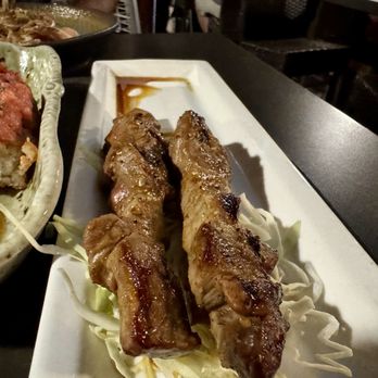 Dragonfly Sushi and Sake - Steak Skewers - Sushi Bars Near Me - Gainesville, Florida