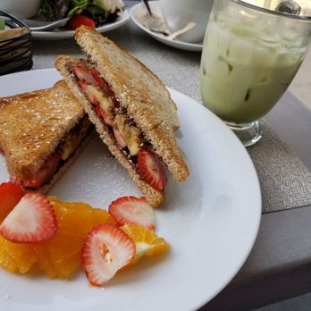 Kafe K - Mighty Nutella. Perfect mix of nutella and fresh fruits. Lightly toasted bread complimented the texture and sweetness of the fruit. - Breakfast & Brunch Near Me - Santa Monica, California Kafe K - Mighty Nutella. Perfect mix of nutella and fresh fruits. Lightly toasted bread complimented the texture and sweetness of the fruit. - Breakfast & Brunch Near Me - Santa Monica, California