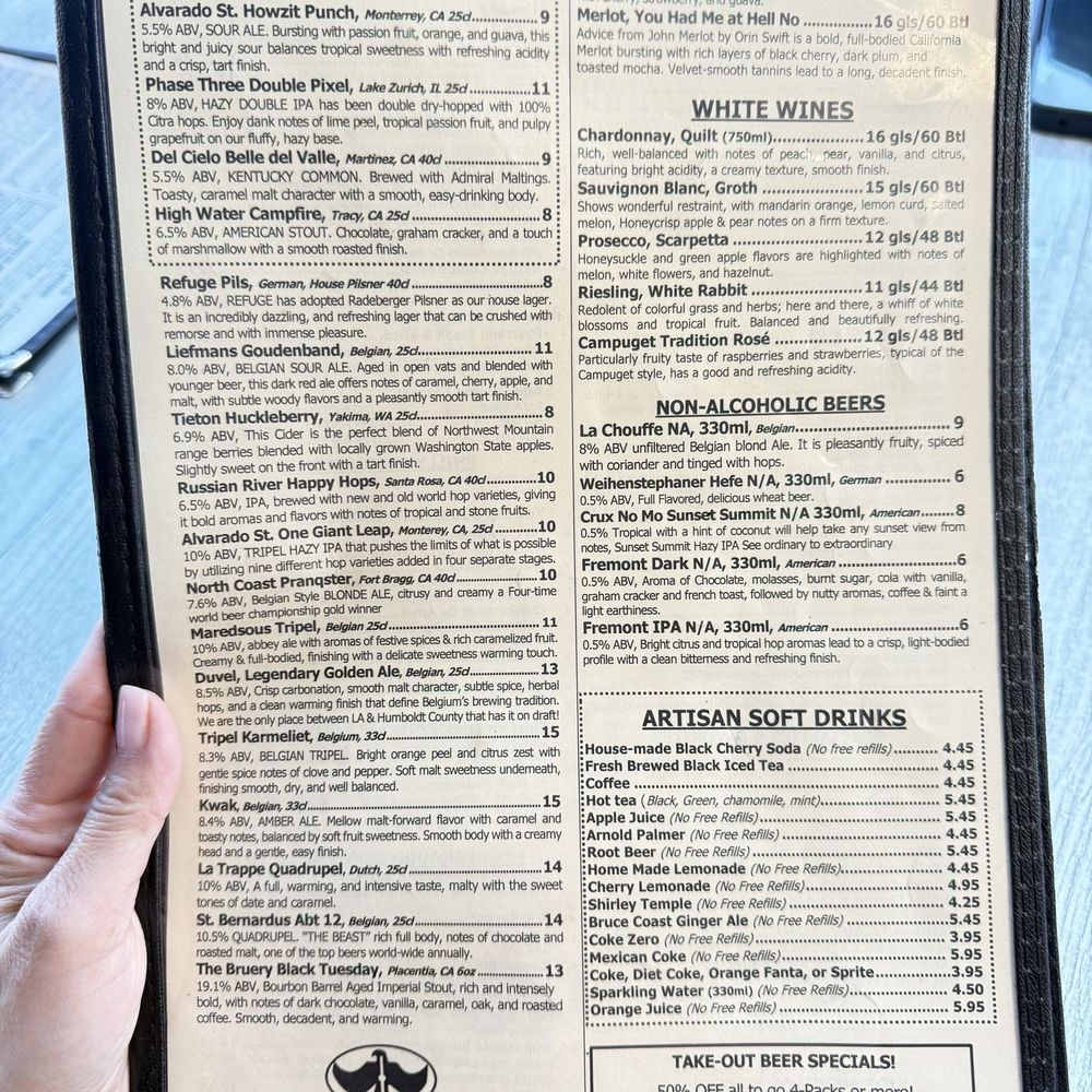 The Refuge - Menu 2026 - Burgers Near Me - San Carlos, California The Refuge - Menu 2026 - Burgers Near Me - San Carlos, California