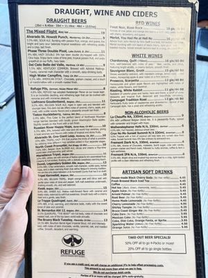 Menu photo 3 The Refuge San Carlos, CA Menu photo 3 The Refuge San Carlos, CA