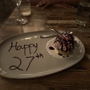 618 - Birthday Dessert - New American Near Me - Freehold Borough, New Jersey