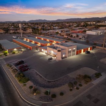 US Storage Centers - exterior twilight - Self Storage Near Me - Las Cruces, New Mexico