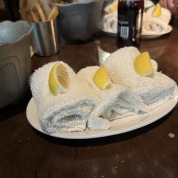 Water Grill - Bellevue - Hot Towels - Seafood Near Me - Bellevue, Washington