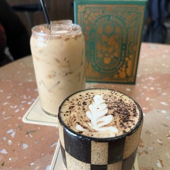The Greenhouse Bar - Chai Latte (back) & Mocha (front) - Coffee & Tea Near Me - Jacksonville, Florida The Greenhouse Bar - Chai Latte (back) & Mocha (front) - Coffee & Tea Near Me - Jacksonville, Florida