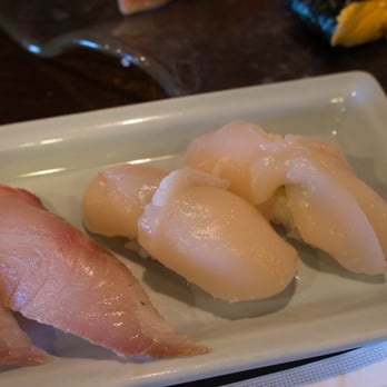 Sakae Sushi - Hokkaido Scallop - Japanese Near Me - Burlingame, California Sakae Sushi - Hokkaido Scallop - Japanese Near Me - Burlingame, California