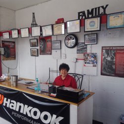 Paris Tire and Auto Service - Chaine is the receptionist, and an amazing lady! pronounced (Shy Ann)