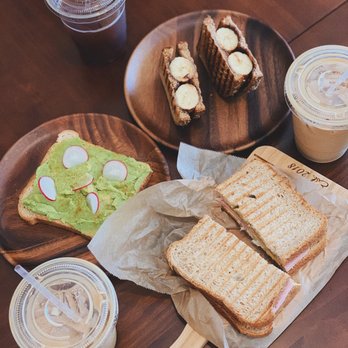 Hygge Coffee - Nutella Banana Toast, Avocado Toast, Ham & Cheese Panini. - Coffee & Tea Near Me - La Mirada, California