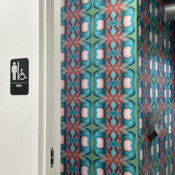Manuela - That's guys bathroom. The door was open so I took a quick pic. - New American Near Me - Los Angeles, California Manuela - That's guys bathroom. The door was open so I took a quick pic. - New American Near Me - Los Angeles, California