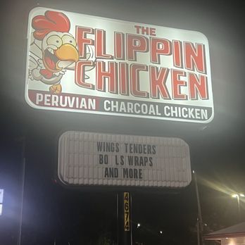 The Flippin Chicken - Exterior signage - Chicken Shop Near Me - Roswell, Georgia The Flippin Chicken - Exterior signage - Chicken Shop Near Me - Roswell, Georgia