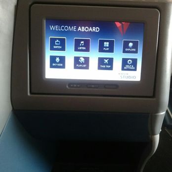 Delta Air Lines - Personal entertainment screens - Airlines Near Me - Denver, Colorado