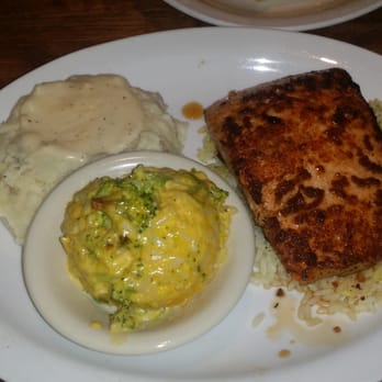 Cheddar's Scratch Kitchen - Bourbon salmon! Crazy good! - Comfort Food Near Me - Pensacola, Florida Cheddar's Scratch Kitchen - Bourbon salmon! Crazy good! - Comfort Food Near Me - Pensacola, Florida