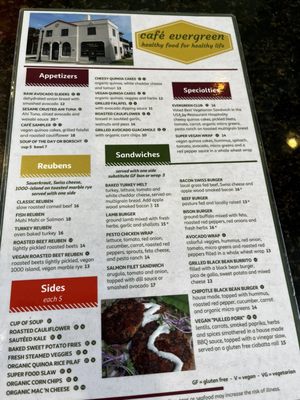 Menu photo 2 Cafe Evergreen Nokomis, FL