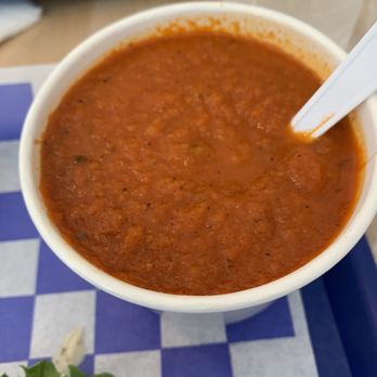 The Crabby Shack - Tomato basil soup, heart warming - Seafood Near Me - Brooklyn, New York The Crabby Shack - Tomato basil soup, heart warming - Seafood Near Me - Brooklyn, New York
