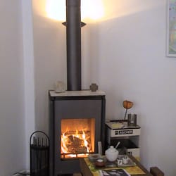 Galeriecafè Emma T. - Im Winter am Kamin