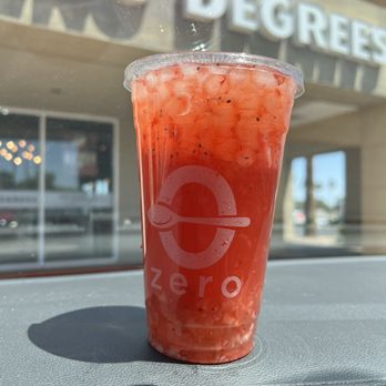 Zero Degrees - Lychee Crush with Crystal Boba - Bubble Tea Near Me - Las Vegas, Nevada Zero Degrees - Lychee Crush with Crystal Boba - Bubble Tea Near Me - Las Vegas, Nevada