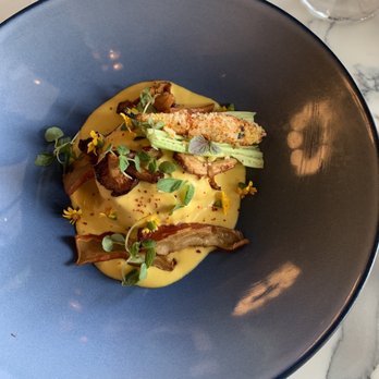 Blackbird - Lobster appetizer delicious ! - New American Near Me - Santa Barbara, California