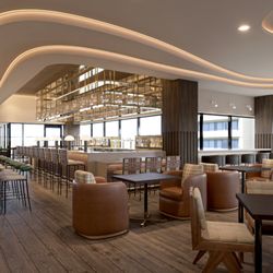 Bow & Bend Rooftop - Indoor Seating