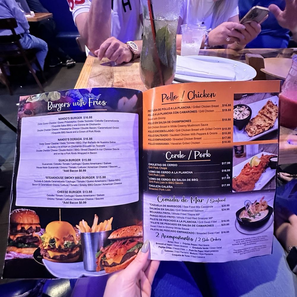 Rancho Nando - menu - Steakhouses Near Me - Pembroke Pines, Florida Rancho Nando - menu - Steakhouses Near Me - Pembroke Pines, Florida