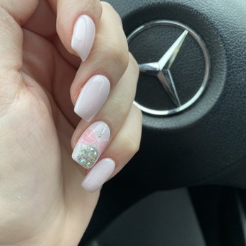 Glorious Nail - Christmas inspired ornament SNS nails with rhinestones - Nail Salons Near Me - Brooklyn, New York Glorious Nail - Christmas inspired ornament SNS nails with rhinestones - Nail Salons Near Me - Brooklyn, New York