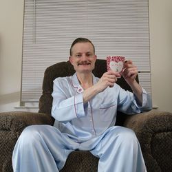 Victoria's Secret & PINK - Victoria's Secret satin pajamas Light Blue style