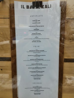 Menu photo 5 Il Bazzali Montreal, QC