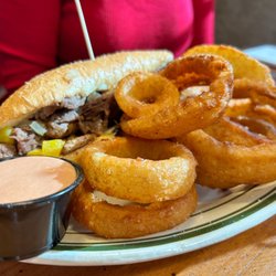 Sidecar Café - Philly steak sandwich