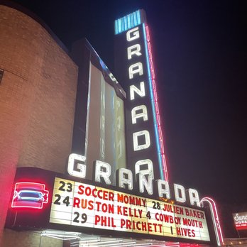 Granada Theater - Iconic sign - Music Venues Near Me - Dallas, Texas