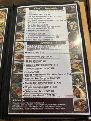 Menu photo 4 Texas Grill 49 Houston, TX