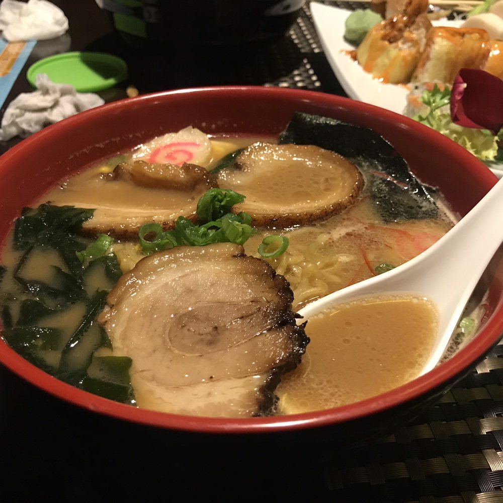 Tasty Sushi - Char Shiu Japanese Ramen Noodle Soup was solid. - Japanese Near Me - Cary, Illinois Tasty Sushi - Char Shiu Japanese Ramen Noodle Soup was solid. - Japanese Near Me - Cary, Illinois